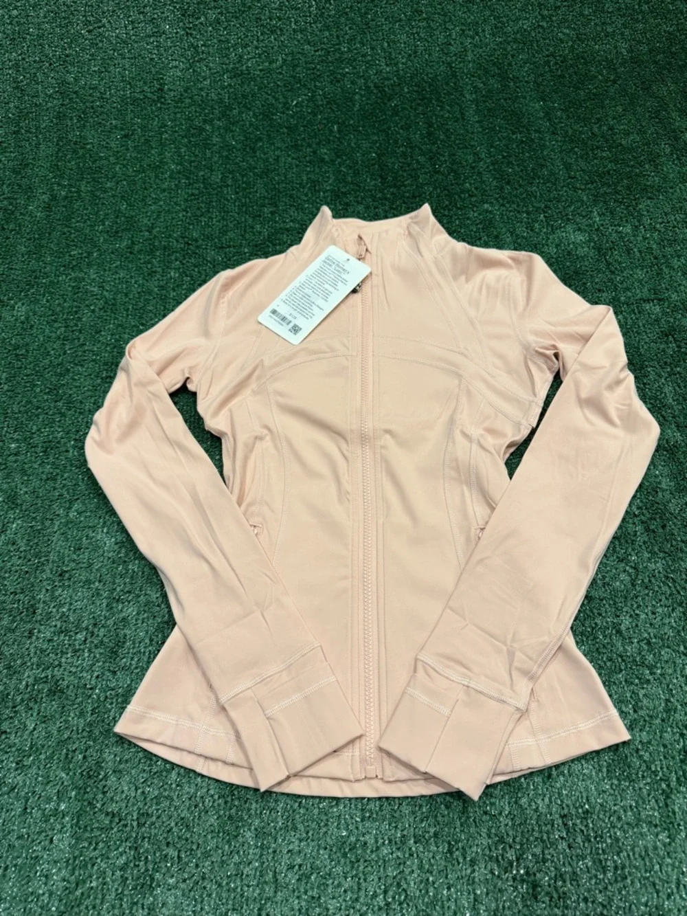 lululemon Define Luon Light Pink Jacket - Picture 1 of 3